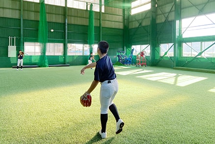 野球教室の様子3