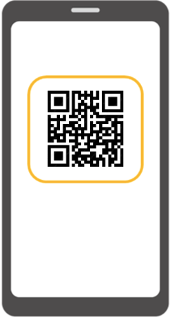 スマートフォンでQRコード読み取り
